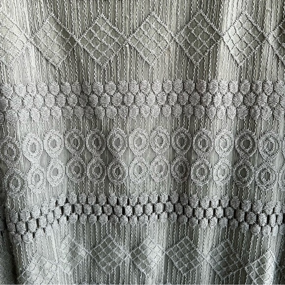 Chico's Tank Top - Women's Size 2 (Large) Crochet Summer Lace Cotton - Picture 3 of 5